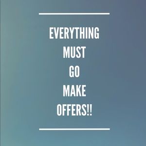 Everything Must Go!!